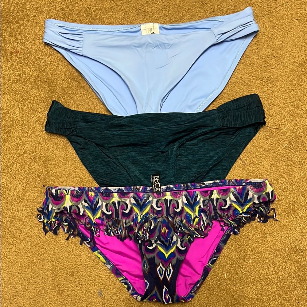 BECCA swim bikini bottoms